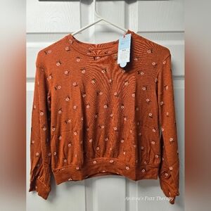 Kids Soft Floral Sweatshirt!